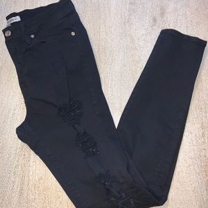 GOOD AMERICAN Good Legs Black Jeans size 6/28
